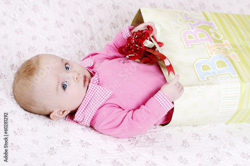 Baby as a gift photo