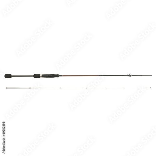 Fishing rod isolated