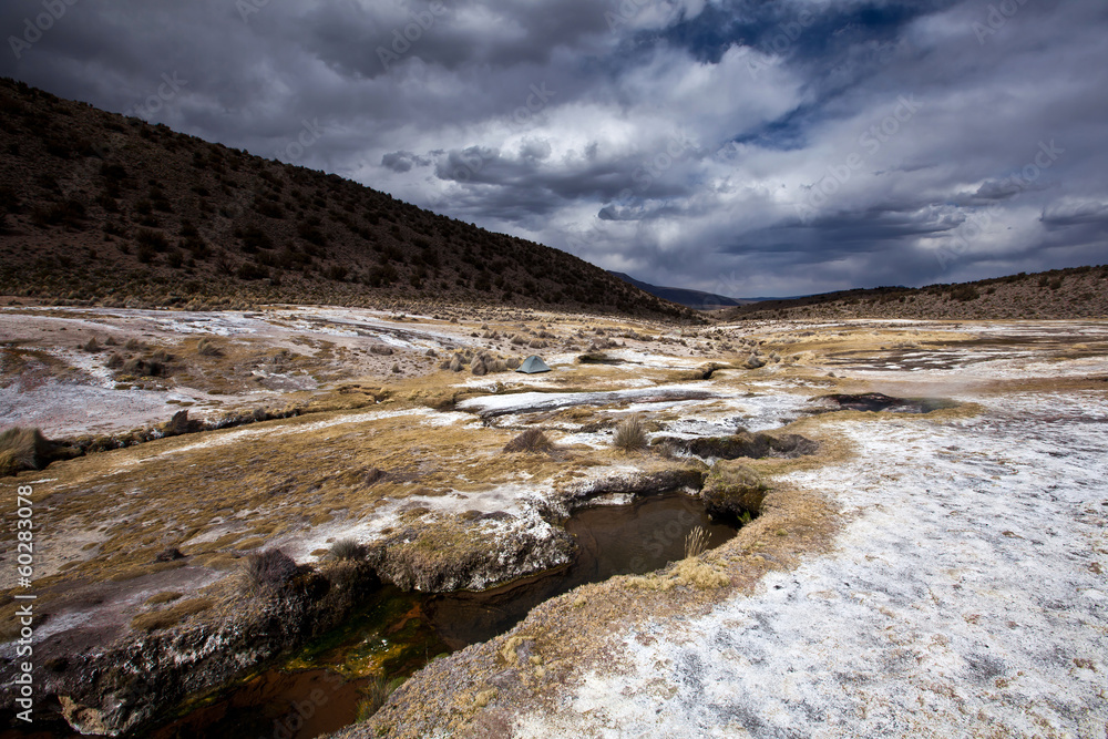 Bolivia - thermal bath