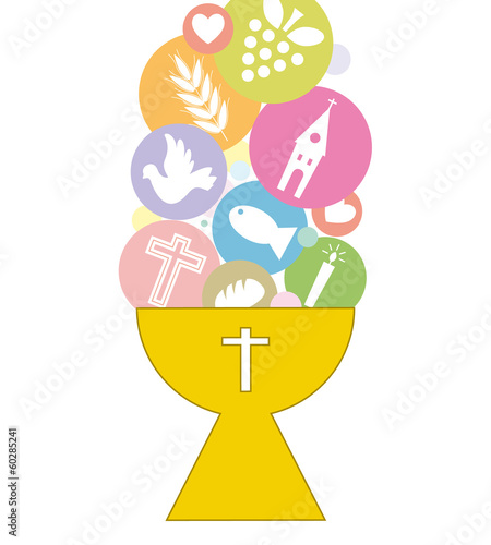 First Communion Invitation Card