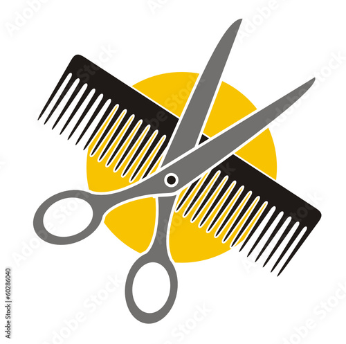 Scissors and Comb