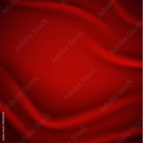 Smooth red silky background