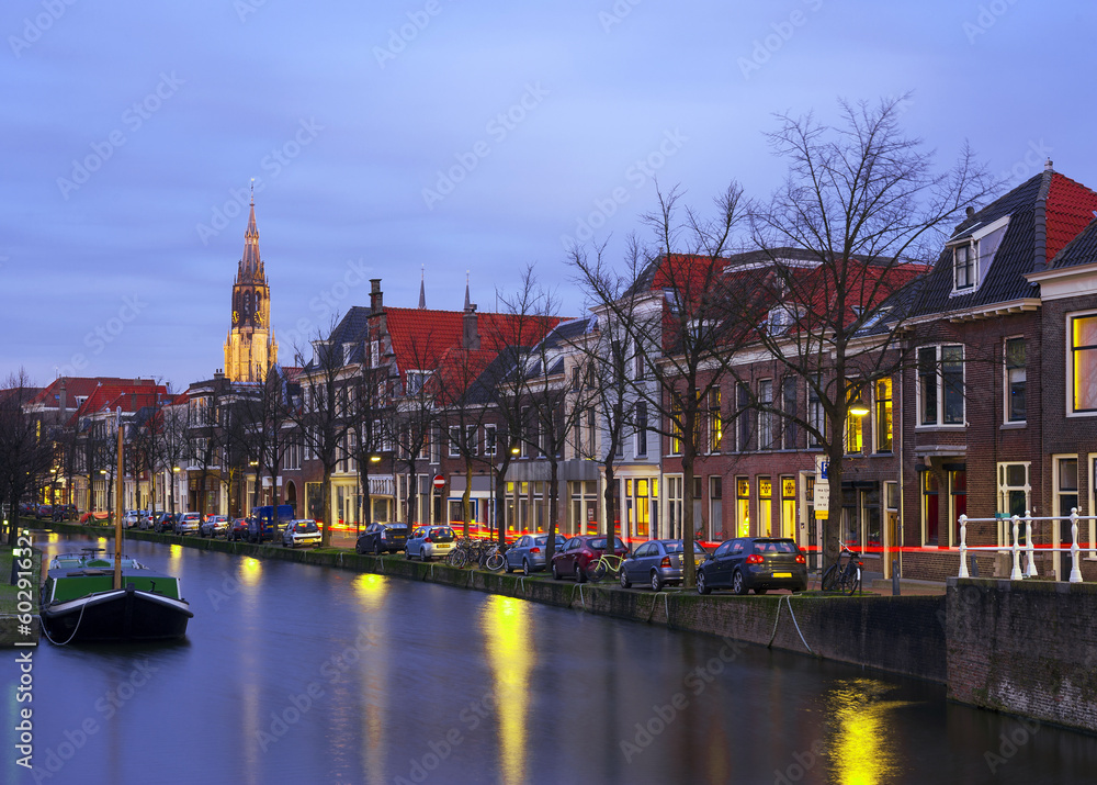 Delft's old city centre