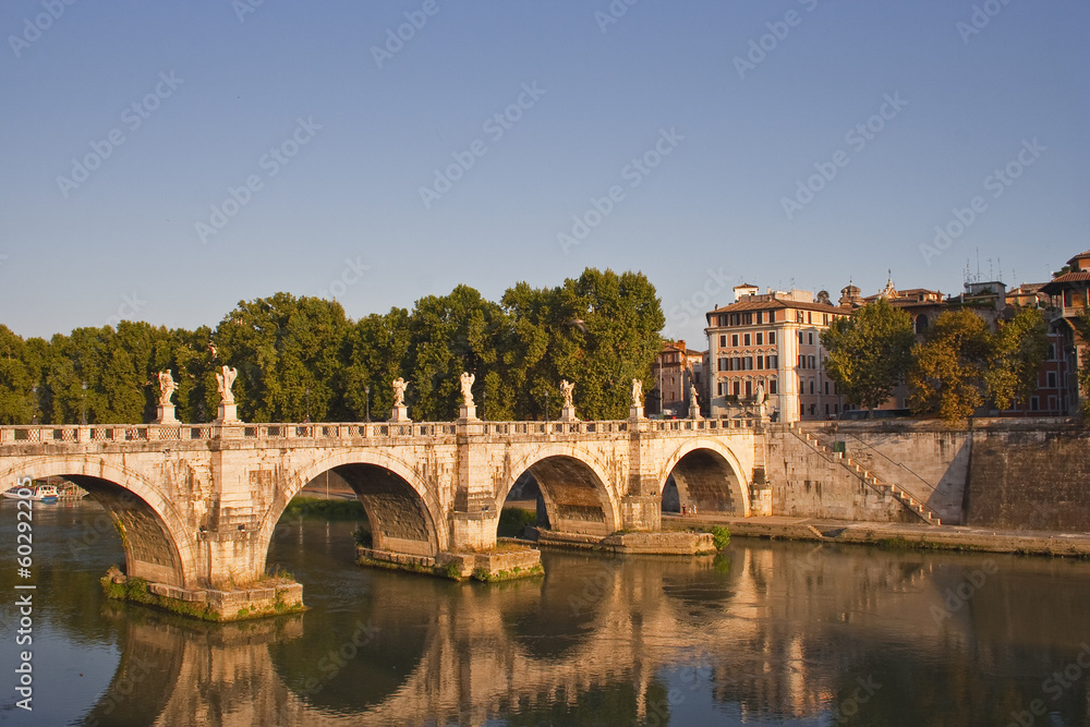 Ancient Rome bridge