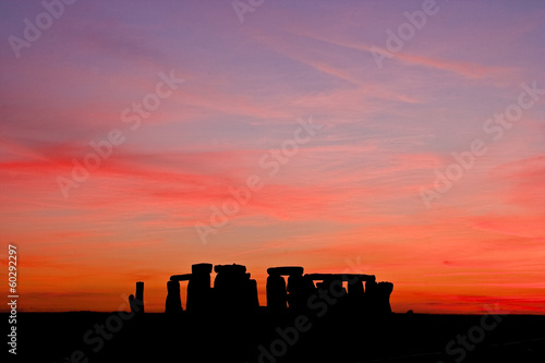 Stonehenge sunset