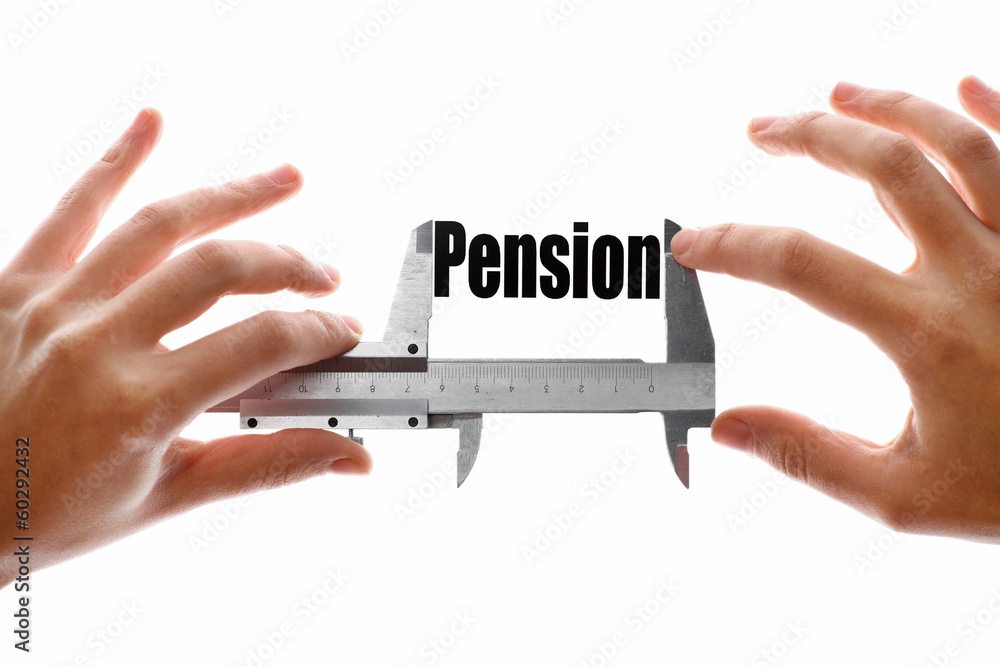 The size of our pension The size of our pension