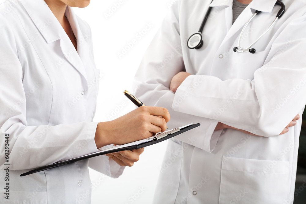 Taking notes about treatment Taking notes about treatment