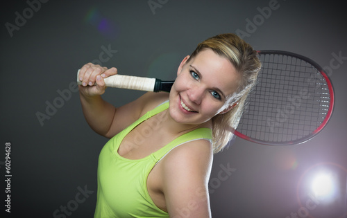 Tennis-Spielerin © Bastian Weltjen