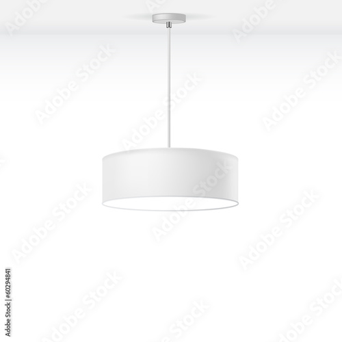 Vector Isolated Lamp