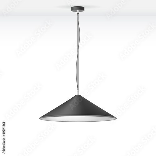 Vector Isolated Lamp