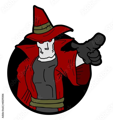 Mysterious man