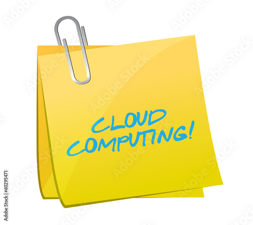 cloud computing illustration design