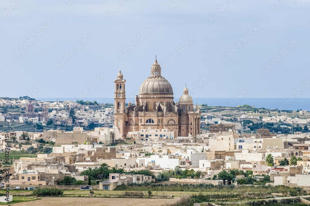 Santa Cilja Church in Gozo, Malta.