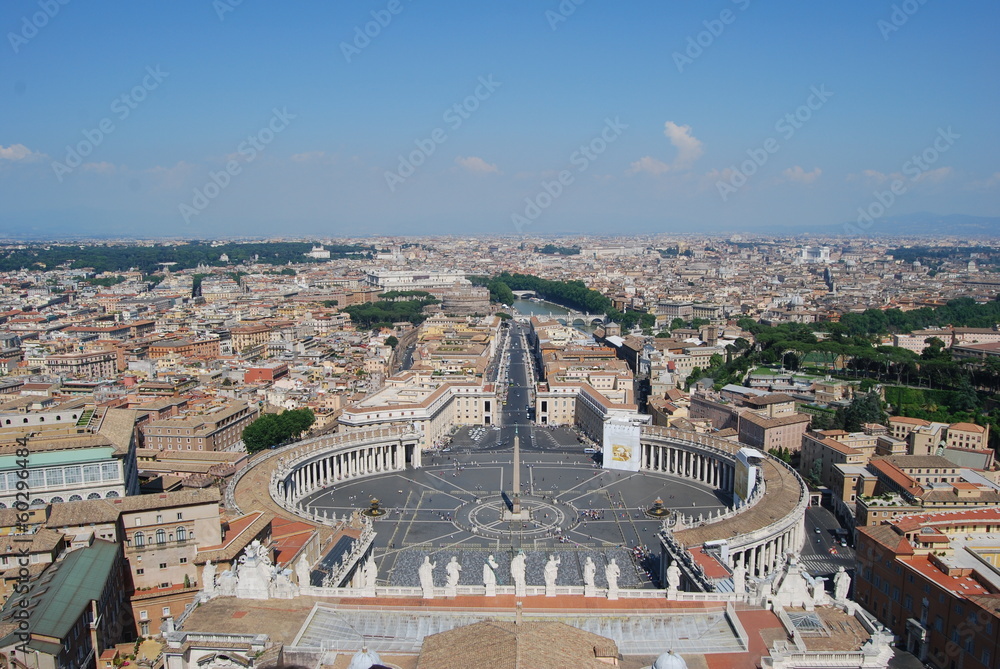 San Pietro Vaticano Roma panorama 3