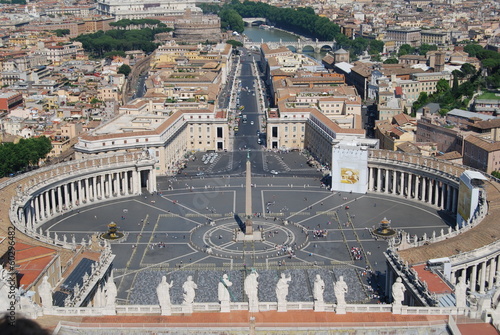 San Pietro Vaticano Roma panorama