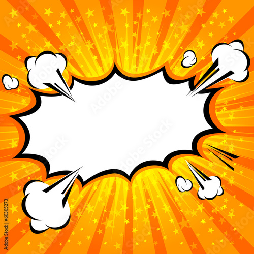 Comic Speech Bubble, Cartoon