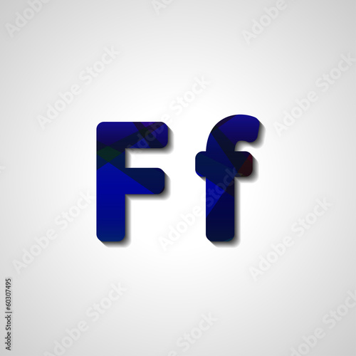 Free Download Colorful letter alphabet, abstract illustration - GFXLoad