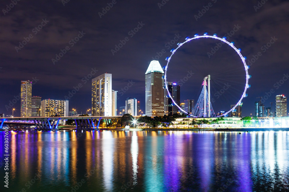 Obraz premium Singapore skyline