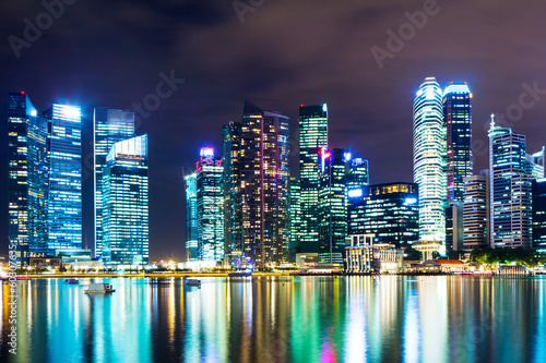 Singapore at night