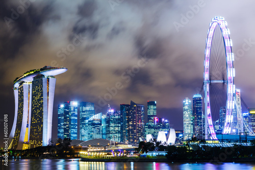 Urban city in Singapore