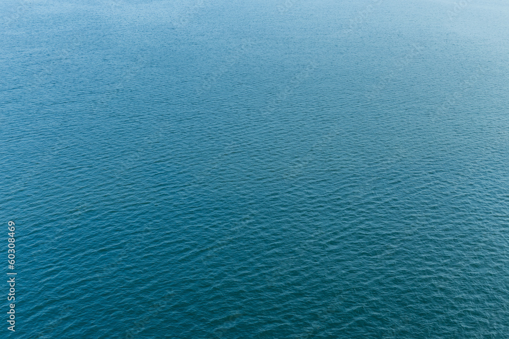 Rippling blue water surface
