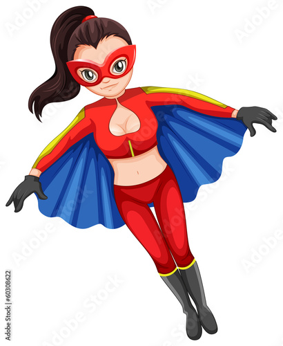 A female superhero