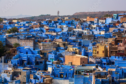 View of Jodhpur, The Blue City, Rajasthan, India  © imagehub