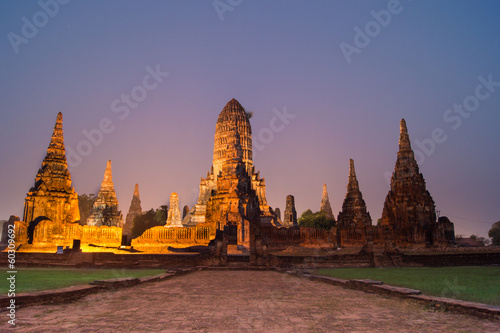 фотографія historic buddha temple in Thailand