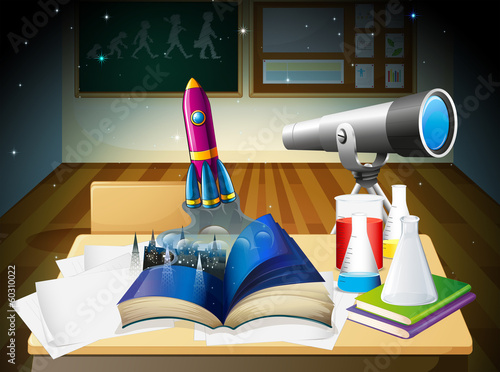 A science laboratory