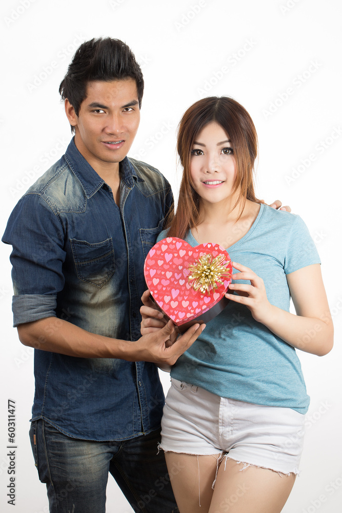 happy young couple happy young couple