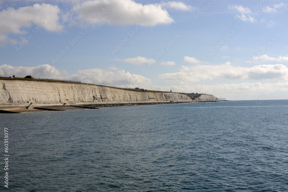 Seafront and cliffs at Brighton. England Seafront and cliffs at Brighton. England