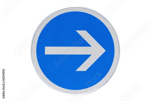 Sens de circulation obligatoire