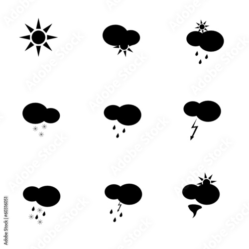 weather icon vector