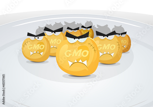 Gmo Corn Grains In My Plate