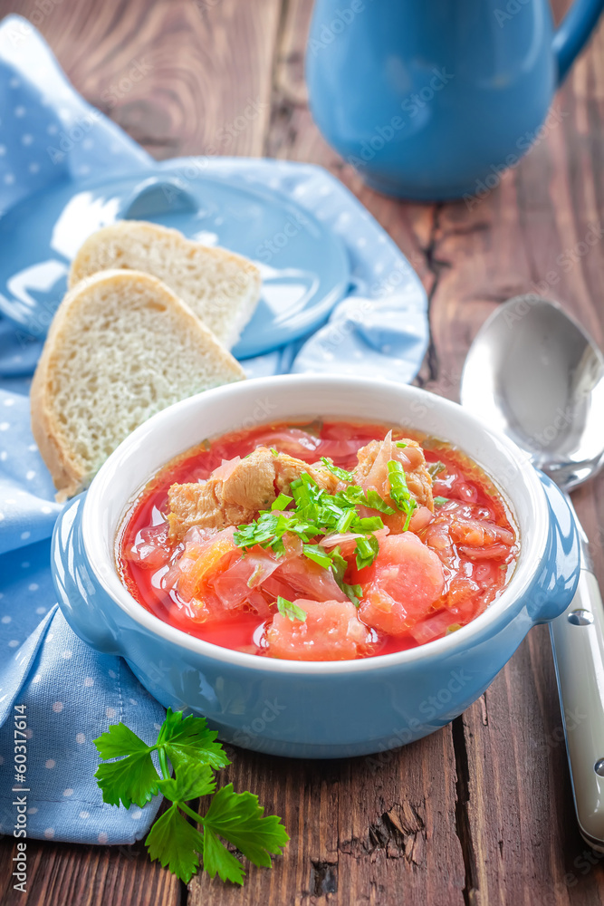 Beetroot soup Beetroot soup