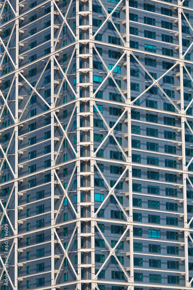 Building skyscrapers of business center Building skyscrapers of business center