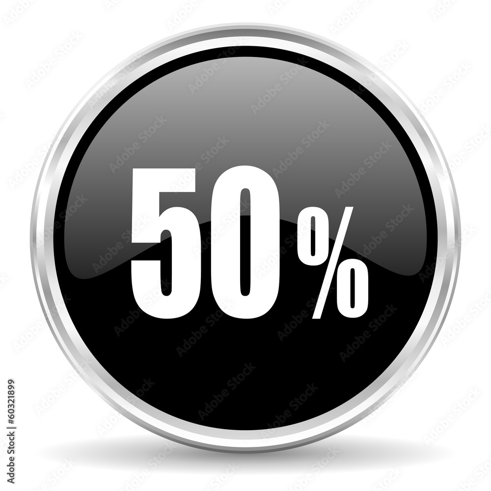 50 percent icon 50 percent icon