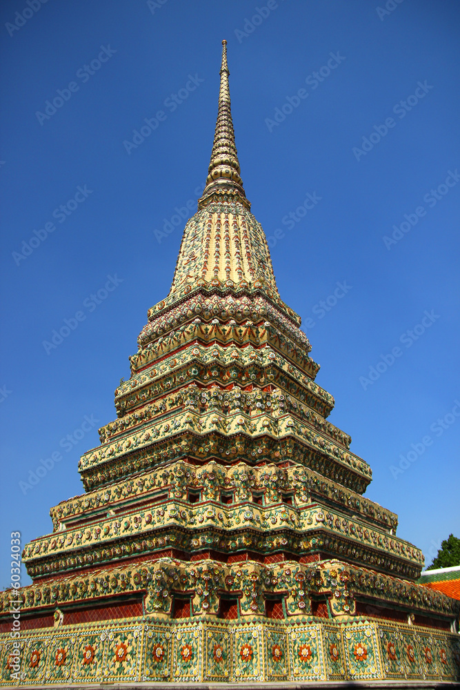 Wat pho Temple Bangkok Thailand