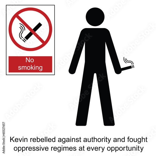 Kevin the rebel cartoon