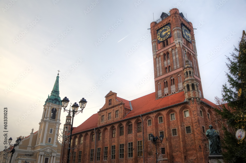 Town hall of Torun, Poland
