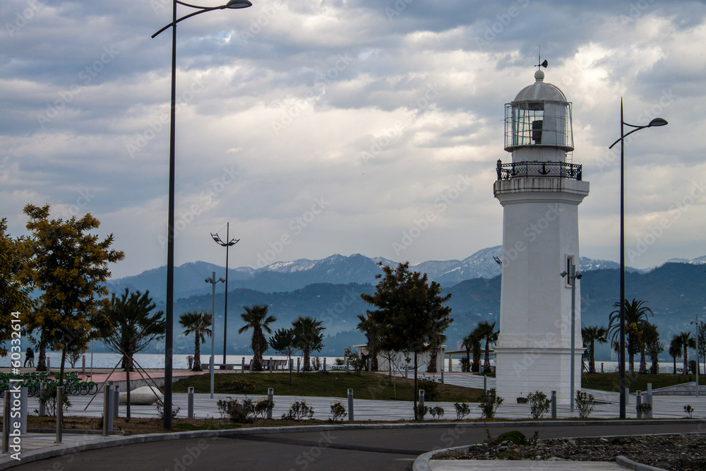 Lighthouse in Batumi, Georgia