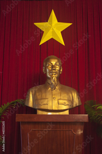  Ho Chi Minh bust in Reunification Palace in Saigon photo