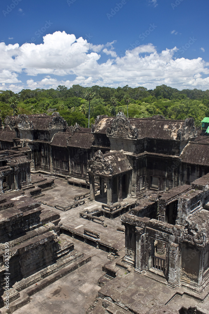 Angkor Wat Temple complex, Cambodia.