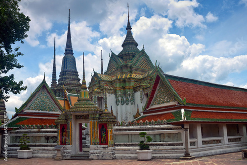 Complex of temple Wat Pho, Bangkok, Thailand