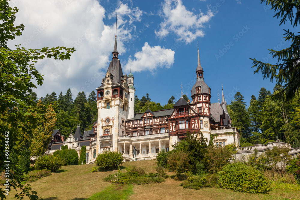 Fototapeta premium Peles Sinaia, Romania