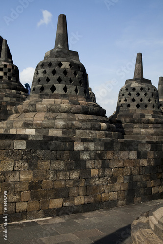 Borobudur, ancient buddhist temple, Indonesia