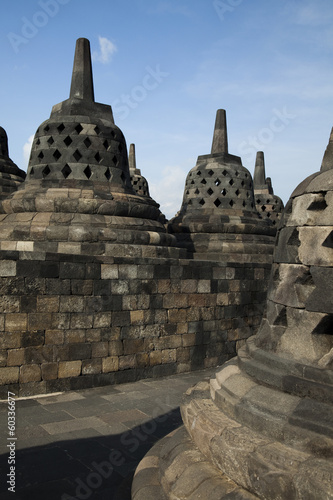 Borobudur, ancient buddhist temple, Indonesia