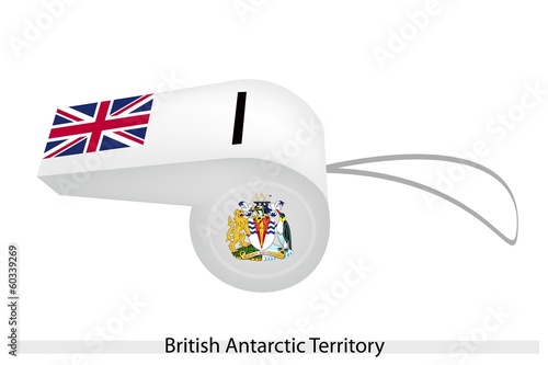 A White Whistle of British Antarctic Territory