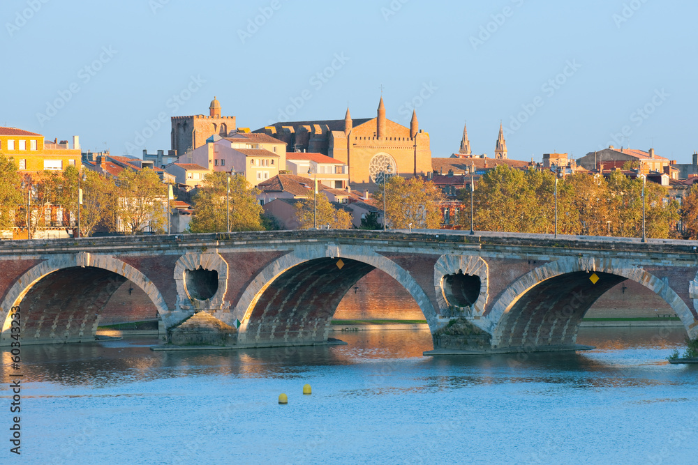 The Pont Neuf in Toulouse