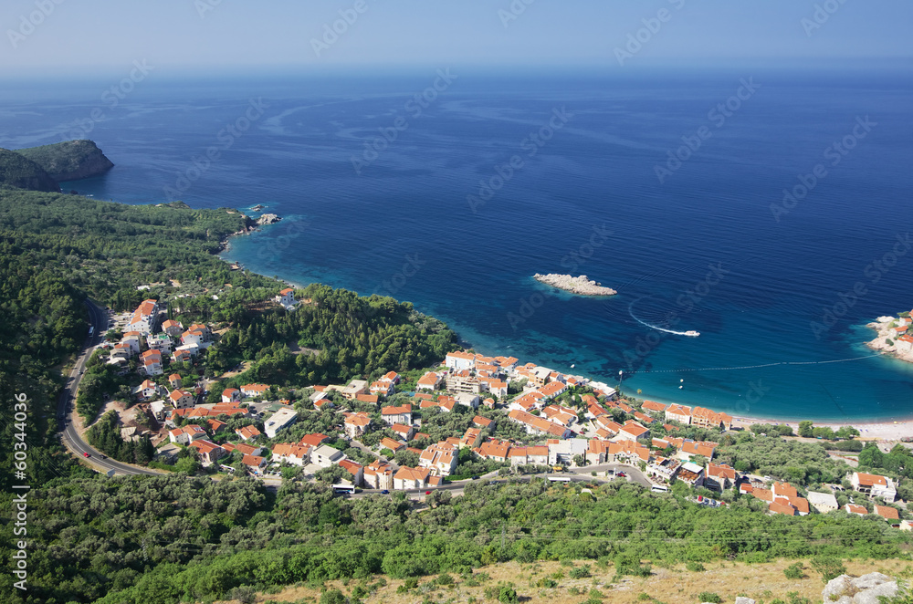 High View beautiful Coast Of Montenegro